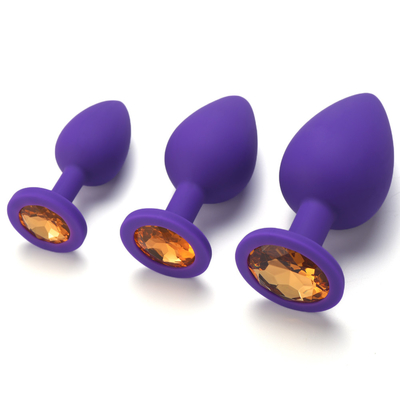 남성용 섹스 토이 섹스 토이 엉덩이 플러그 아날 섹스 토이 의료용 실리콘 섹스 아날 플러그 41mm X 92mm 크기