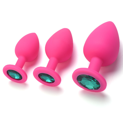 남성용 섹스 토이 섹스 토이 엉덩이 플러그 아날 섹스 토이 의료용 실리콘 섹스 아날 플러그 41mm X 92mm 크기