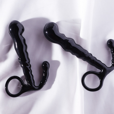 부드러운 방수 3 PC 맞댄 제물선 플러그, 항문 남근 대용품 플러그 공동 전립선 마사지사
