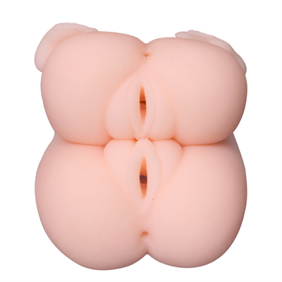 남성들 수음동을 위한 이원적 버전 현실적 질 항문 남자 수음동 실리콘 부드러운 단단한 고름이 많은 성인 장난감 성적 기구