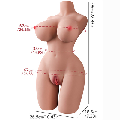 남성 질 성 + 항문 성교 11 Kg를 위한 베스트셀러 현실적 성인 고름이 많은 성 인형 11 Kg 큰 궁둥이 수음동 인형