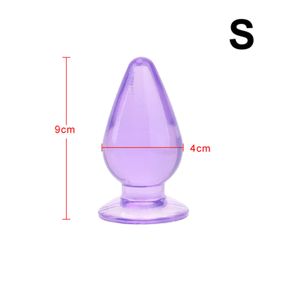 성별 재생 게임을 위한 버트 플러그 전립선 마사지 항문을 튀기는 큰 항문 성교 장난감 G-핵심 음핵