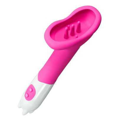 12속도 혀 진동기 클리토리 자극기 여신 펌프  Nipple Vagina Massage Brush