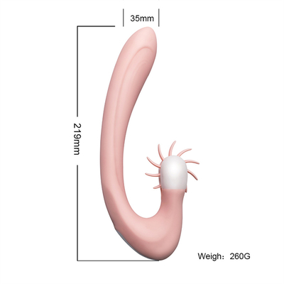 구강 혀 긁는 클리토리스 지능형 난방 진동기 회전 혀 섹스 장난감 여성용 진동기