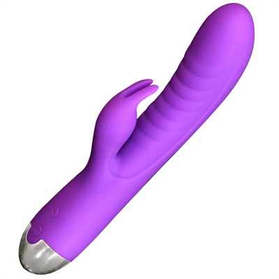 USB 재충전 가능한 G점 질 질관 클리토리스 마사저 여성용 토끼 진동기