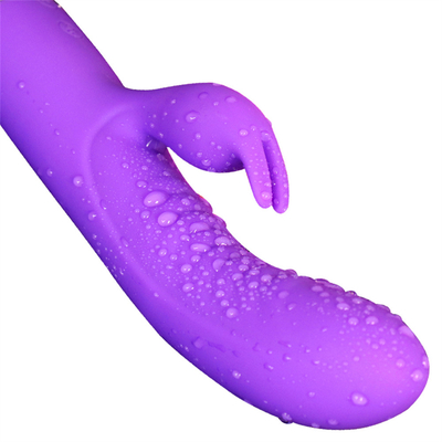 USB 재충전 가능한 G점 질 질관 클리토리스 마사저 여성용 토끼 진동기