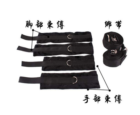 가장 인기 있는 제품 BDSM 노예제도 침대 애호가용 구속 키트
