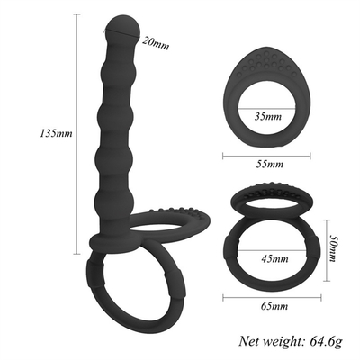 애널 섹스 장난감 엉덩이 커플용 애널 플러그 음경 반지 음경 반지 음경 확대 음경 격리