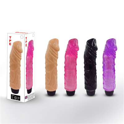 22cm (8.66 인치) 딜도 진동기 자연스러운 느낌 소매 값싼 가격 섹스 진동 딜도 뜨거운 판매 현실적인 진동
