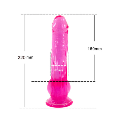 몸안전성 강한 흡입컵을 가진 거대한 생체형 음경