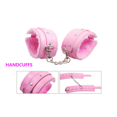 가죽 PVC  Nipple Clamp Mouth Gag Ankle 게임 중국어 억제 페티시 노예제 세트 로프 놀이 제품 자체 섹시 키트 데비