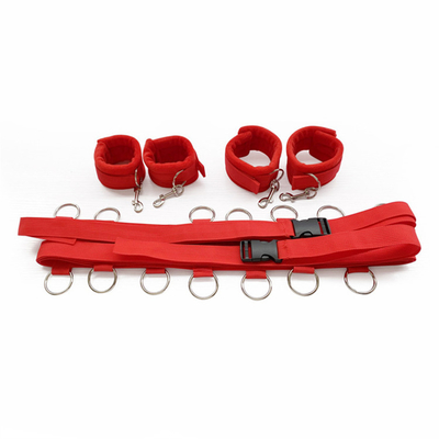 Bdsm 일본 노예복 성인 sm 3 PCS 억제 노예 키트 띠와 hoops 장난감 세트 SM 침대에서 게임