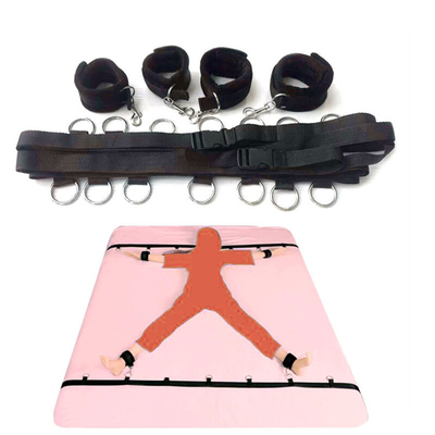 Bdsm 일본 노예복 성인 sm 3 PCS 억제 노예 키트 띠와 hoops 장난감 세트 SM 침대에서 게임