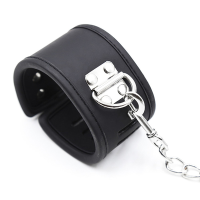 BDSM 봉제 가죽 수갑 세트 조절 수갑 봉제 발목 수갑 커플 게임 성 제품