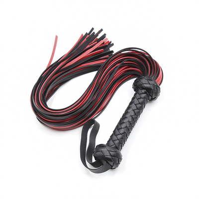 대용품 맞춤형 Flogger 채찍 BDSM 채찍 채찍 섹스 노예 가죽