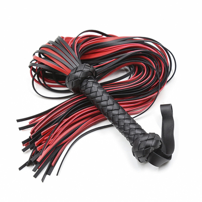 대용품 맞춤형 Flogger 채찍 BDSM 채찍 채찍 섹스 노예 가죽