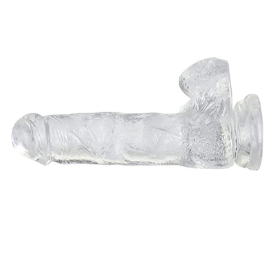 현실적인 딜도 피부 맑은 딜도처럼 느껴집니다 손 자유 놀이를 위한 흡입 컵과 함께 신체 안전 재료와 성인 성 장난감