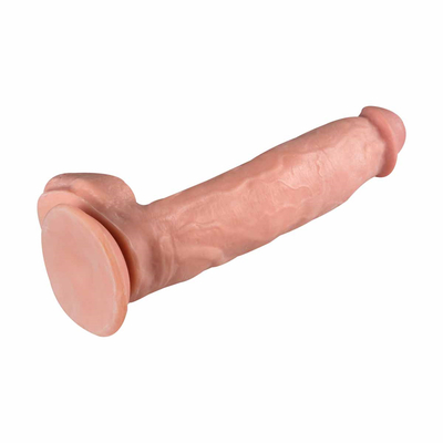 맞춤형 색상 사용 가능 여성용 PVC 검은 딜도 거대한 현실적인 섹스 장난감