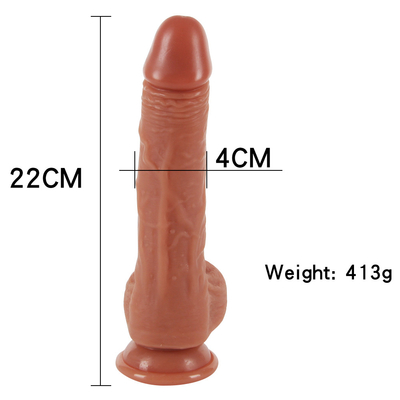 10개의 형태 9.6" 밀림 딜도 진동기, 원격 제어 현실적 진동 딜도