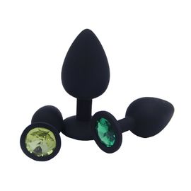 남성용 섹스 토이 섹스 토이 엉덩이 플러그 아날 섹스 토이 의료용 실리콘 섹스 아날 플러그 41mm X 92mm 크기