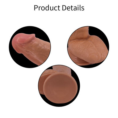 맞춤형 색상 사용 가능 여성용 PVC 검은 딜도 거대한 현실적인 섹스 장난감